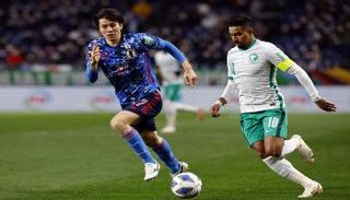 المنتخب السعودي ضد اليابان