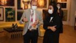 نورة الكعبي: جناح كوسوفو أيقونة تنقل الحضارة من خلال الفن