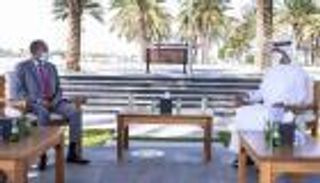 شخبوط بن نهيان يبحث مع رئيس وزراء الصومال "العلاقات الثنائية"