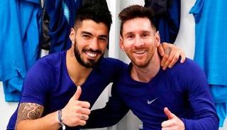 ليونيل ميسي ولويس سواريز