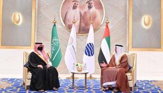 الفريق الشيخ سيف بن زايد آل نهيان ووزير الداخلية السعودي