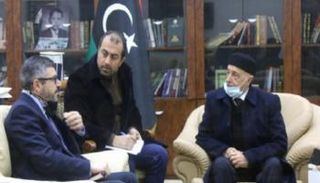 رئيس مجلس النواب الليبي ورئيس البعثة الأوروبية في ليبيا