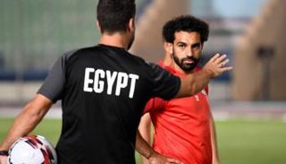 محمد صلاح لاعب منتخب مصر