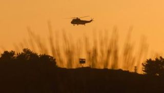 إحدى عمليات الإنزال الجوي للتحالف الدولي في سوريا - أرشيفية