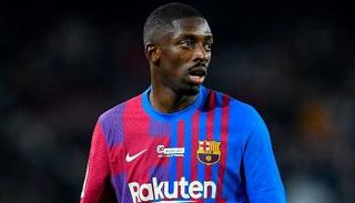 ديمبلي بقميص برشلونة