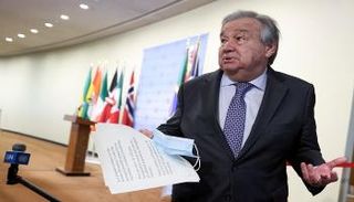الأمين العام للمنظمة الدولية أنطونيو غوتيريش