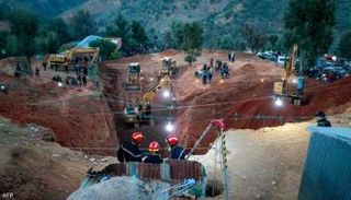 محاولات إنقاذ الطفل المغربي ريان