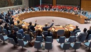 جانب من جلسة سابقة لمجلس الأمن الدولي