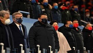 جانب من حضور غوتيريش لافتتاح أولمبياد الصين