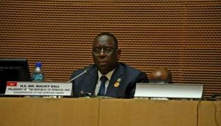 الرئيس السنغالي ماكي سال