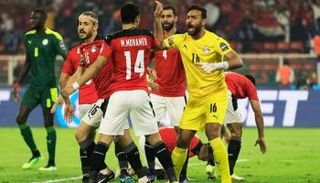 من مباراة مصر والسنغال في نهائي كأس أمم أفريقيا