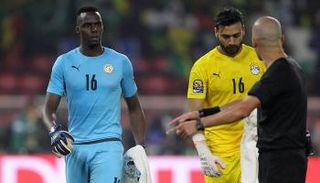 من مباراة مصر والسنغال في نهائي كأس أمم أفريقيا