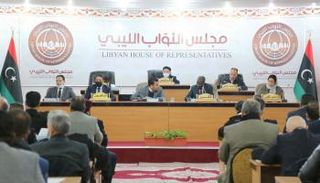 جانب من إحدى جلسات البرلمان الليبي - أرشيفية