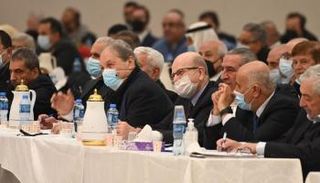 جانب من اجتماعات المجلس المركزي الفلسطيني