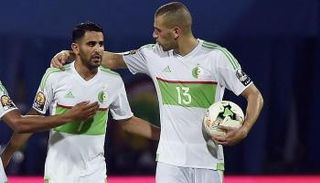 رياض محرز وإسلام سليماني