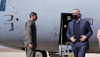 مصطفى الكاظمي لدى وصوله محافظة ميسان