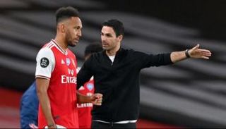 مايكل أرتيتا وبيير إيميريك أوباميانج