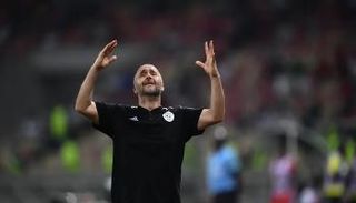 جمال بلماضي مدرب منتخب الجزائر