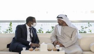 استقبال الشيخ محمد بن زايد آل نهيان الفريق أول محمد حمدان دقلو
