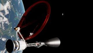 تصور لمهمة إرسال مركبة للمريخ باستخدام الليزر 