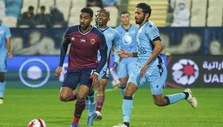 مباراة الوحدة وبني ياس