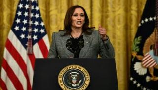 كامالا هاريس نائبة الرئيس الأمريكي جو بايدن