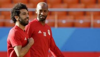 شيكابالا ومحمد صلاح في منتخب مصر