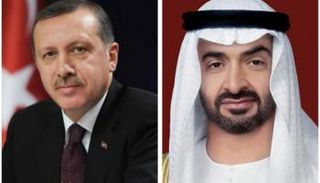  الشيخ محمد بن زايد آل نهيان والرئيس أردوغان