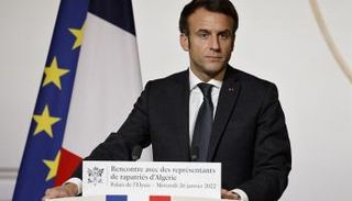 الرئيس الفرنسي إيمانويل ماكرون - أ.ف.ب