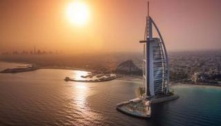 غروب الشمس في الإمارات- أرشيفية