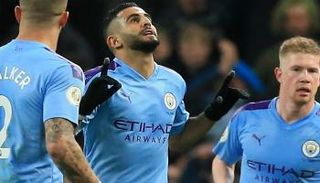 الجزائري رياض محرز نجم مانشستر سيتي