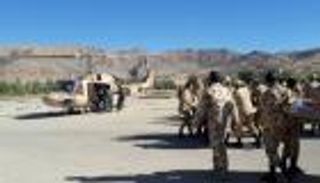 اندلاع حريق في قاعدة عسكرية غربي إيران