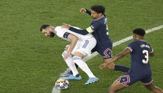 باريس سان جيرمان وريال مدريد 