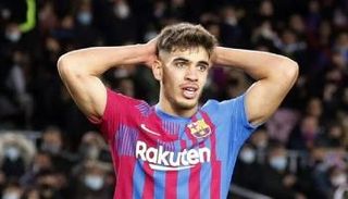 عبدالصمد الزلزولي لاعب برشلونة