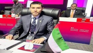 محمد بن هادي الحسيني وزير الدولة للشؤون المالية في الإمارات