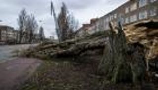 "يونيس" تضرب أوروبا.. أناس يتطايرون وطائرات ترقص (فيديو وصور)