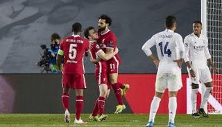 محمد صلاح ضد ريال مدريد