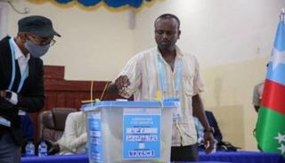 جانب من انتخابات الصومال