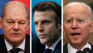 تنسيق أمريكي فرنسي ألماني للرد على روسيا