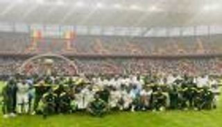 انتظارا لمنتخب مصر.. 4 مشاهد مبهرة من افتتاح ملعب السنغال الجديد