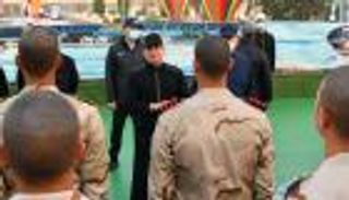 السيسي في الكلية الحربية.. دراجات وتمارين وحوار مفتوح (صور)