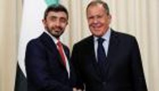 عبدالله بن زايد يبحث مع لافروف المستجدات الإقليمية والدولية