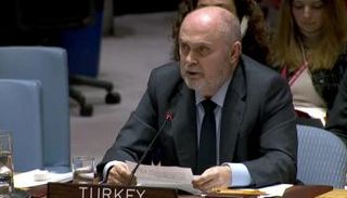 فريدون سينيرلي أوغلو مندوب تركيا الدائم لدى الأمم المتحدة
