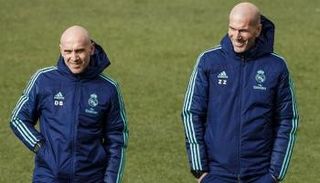 زيدان مع بيتوني في ريال مدريد