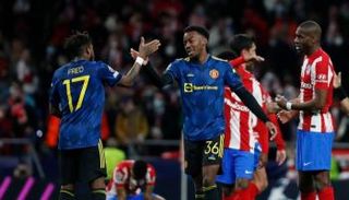 مباراة أتلتيكو مدريد ضد مانشستر يونايتد