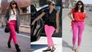 الجينز الوردي موضة ربيع 2022.. إطلالة مبهجة وجريئة