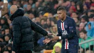 كيليان مبابي مع زيدان