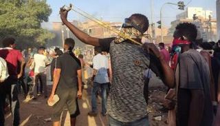 مظاهرات سابقة بالخرطوم