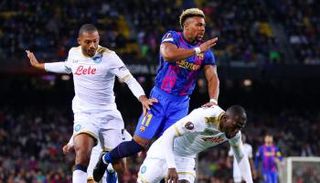 فيديو ملخص وأهداف مباراة نابولي وبرشلونة في الدوري الأوروبي