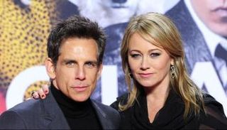 الممثل الأمريكي بن ستيلر وزوجته كريستين تايلور